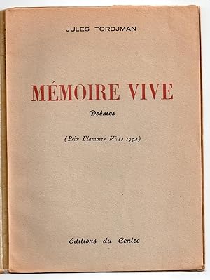 Mémoire Vive - Poèmes