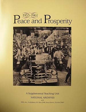 Seller image for 1953-1961 Peace and Prosperity: A Supplemental Teaching Unit (Teacher's Guide) for sale by Booksavers of MD