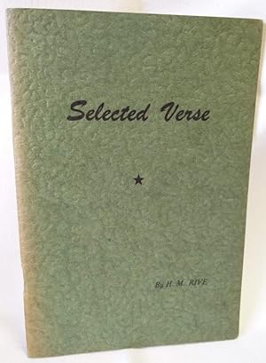 Seller image for Selected Verse; Simple Songs of Simple Things for sale by Dave Shoots, Bookseller