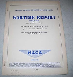 Imagen del vendedor de Heat Capacity Lag in Turbine Working Fluids (NACA Wartime Report) a la venta por Easy Chair Books