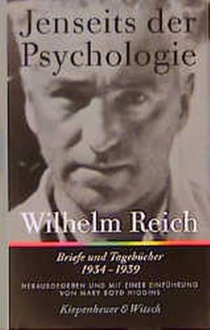 Bild des Verkufers fr Jenseits der Psychologie Briefe und Tagebcher 1934-1939 zum Verkauf von antiquariat rotschildt, Per Jendryschik