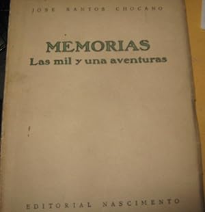 Imagen del vendedor de Memorias. Las mil y una aventuras a la venta por Librera Monte Sarmiento