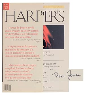 Nights in White Satin in Harper's Magazine May 1995 (Signed First Edition)
