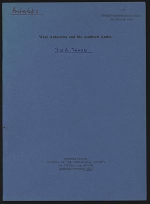 Immagine del venditore per West Antarctica and the southern Andes. Reprinted from the Journal of the Geological Society, vol. 139, Part 6, pp. 667-670 (published November 1982). venduto da Antiquariat Bookfarm