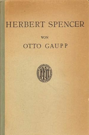 Seller image for Herbert Spencer. for sale by Versandantiquariat Boller