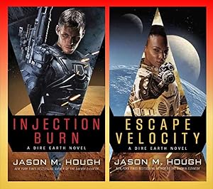 Seller image for Dire Earth Duology Series Collection Set Books 1-2 Paperback Jason M Hough New for sale by Lakeside Books