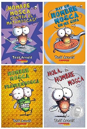 Seller image for SPANISH Fly Guy Hola Hombre Mosca Series 1-4 Paperback Brand New Lot for sale by Lakeside Books