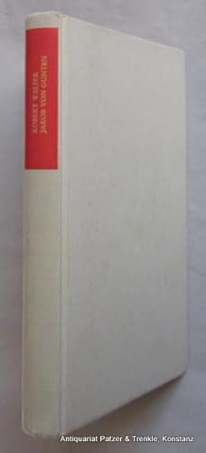 Imagen del vendedor de Jakob von Gunten. Ein Tagebuch. 12. Tsd. Frankfurt, Suhrkamp, 1980. 164 S., 6 Bl. Or.-Pp. (Bibliothek Suhrkamp, 515). a la venta por Jrgen Patzer