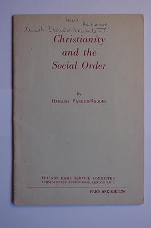 Image du vendeur pour Christianity and the Social Order mis en vente par Dr Martin Hemingway (Books)