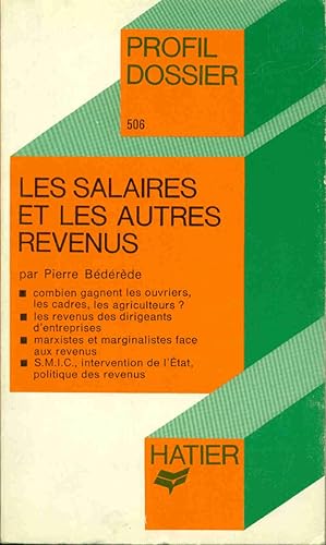 Les salaires et les autres revenus