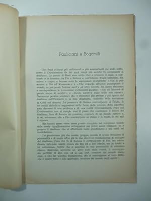 Bild des Verkufers fr Pauliciani e Bogomili zum Verkauf von Coenobium Libreria antiquaria