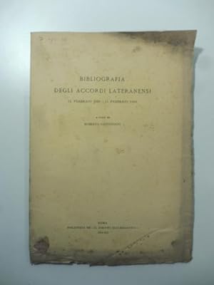 Bibliografia degli accordi lateranensi 11 febbraio 1929-11 febbraio 1934