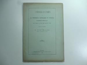 Bild des Verkufers fr I privilegi di stampa e la proprieta' letteraria in Venezia. Dalla introduzione della stampa nella citta' fin verso la fine del secolo XVIII zum Verkauf von Coenobium Libreria antiquaria