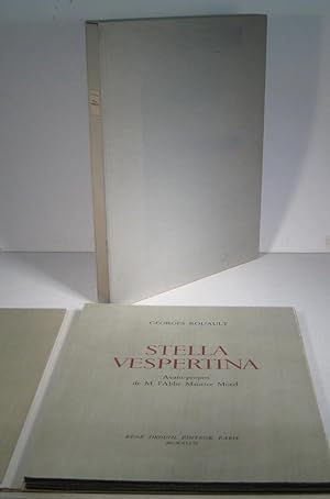 Image du vendeur pour Stella Vespertina mis en vente par Librairie Bonheur d'occasion (LILA / ILAB)