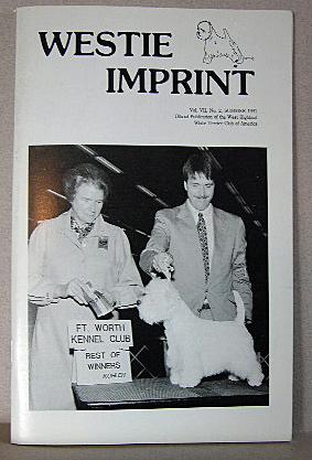 WESTIE IMPRINT, VOL. VII, NO. 2, SUMMER 1991