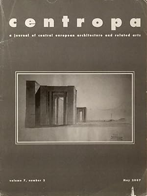 Imagen del vendedor de Centropa: A Journal of Central European Architecture May 2007 a la venta por Trevian Books