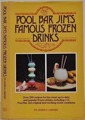 POOL BAR JIM'S FAMOUS FROZEN DRINKS. Signed and inscribed by Pool Bar Jim.