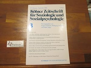 Bild des Verkufers fr Klner Zeitschrift fr Soziologie und Sozialpsychologie; 57. Jg., 3, September 2005 zum Verkauf von Antiquariat im Kaiserviertel | Wimbauer Buchversand