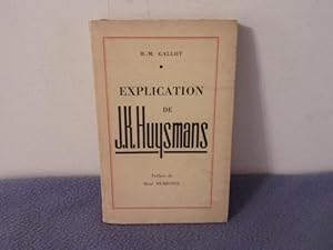 Explication de J.K.Huysmans