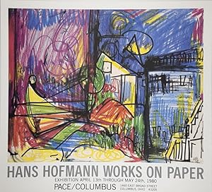 Hans Hofmann - Works On Paper. - (Ausstellungsplakat / 1980)