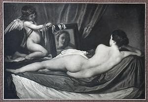 Venus au miroir - (Heliogravure - aus: Gazette des Beaux-Arts / 1906)