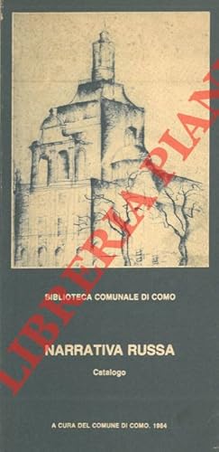 Biblioteca Comunale di Como. Narrativa russa. Catalogo.