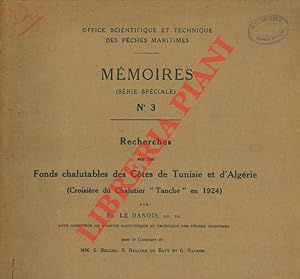 Recherches sur les Fonds chalutables des Cotes de Tunisie (Croisière du Chalutier "Tanche" en 192...