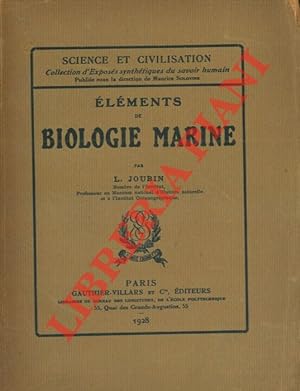 Eléments de biologie marine.