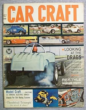 Bild des Verkufers fr Car Craft Magazine, September 1962, Volume 10, Number 5 zum Verkauf von Book Nook