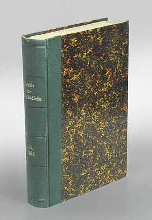 Deutsches Archiv für klinische Medicin [Medizin]. 53. Band 1894 (komplett 1.- 6. Heft).