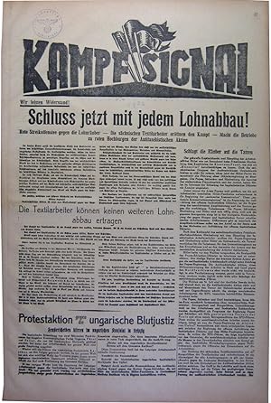 Kampfsignal. [Mitteldeutsches Kampfsignal].