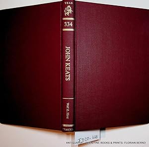 Image du vendeur pour John Keats. (=Twayne's English authors series. ; 334) mis en vente par ANTIQUARIAT.WIEN Fine Books & Prints