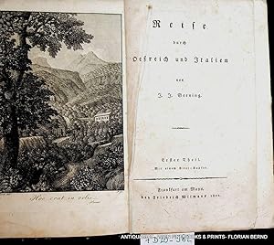 Image du vendeur pour Reise durch Oestreich und Italien: [3 Bnde in 1 Band] mis en vente par ANTIQUARIAT.WIEN Fine Books & Prints