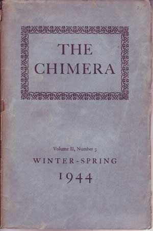 Imagen del vendedor de Chimera: A Literary Quarterly, Winter-Spring 1944 (Volume 2, No. 3) a la venta por Cat's Cradle Books