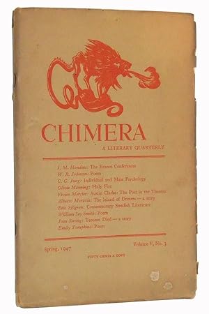 Bild des Verkufers fr Chimera: A Literary Quarterly, Spring 1947 (Volume 5, No. 3) zum Verkauf von Cat's Cradle Books