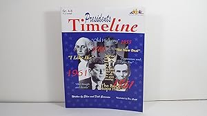 Seller image for Presidents Time Line: 1861 - 1961 (Grades 4-8) for sale by Gene The Book Peddler