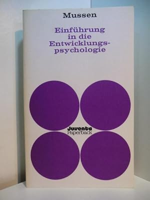 Seller image for Einfhrung in die Entwicklungspsychologie for sale by Antiquariat Weber