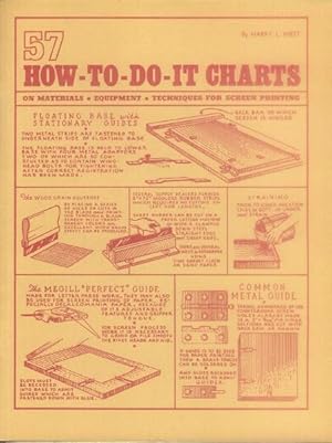 57 How-To-Do-It Charts on Materials, Equipment, Techniques for Screen Printing