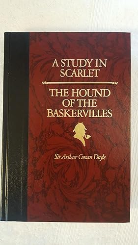 Bild des Verkufers fr A Study in Scarlet The Hound Of The Baskervilles zum Verkauf von Swallow Hill Books