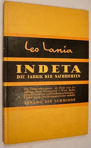 Seller image for Indeta, die Fabrik der Nachrichten. for sale by Stammerjohann/Birgitta Meise