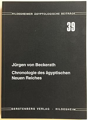 Imagen del vendedor de Chronologie des gyptischen Neuen Reiches a la venta por Meretseger Books