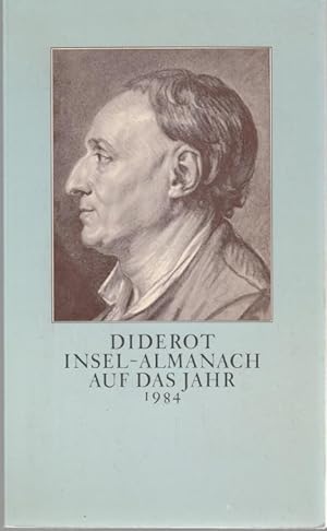 Bild des Verkufers fr Diderot. Insel Almanach auf das Jahr 1984 zum Verkauf von Graphem. Kunst- und Buchantiquariat