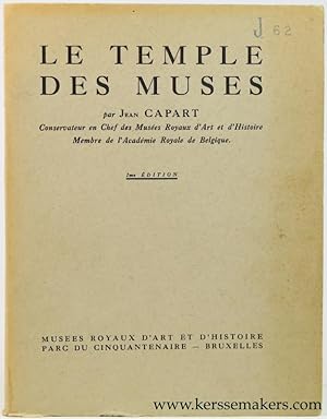 Bild des Verkufers fr Le temple des muses. Deuxieme Edition, revue et augmentee. zum Verkauf von Emile Kerssemakers ILAB