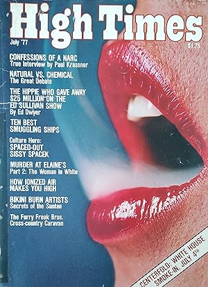 Seller image for High Times: the Magazine of High Society: No 23 July 1977 for sale by Shore Books