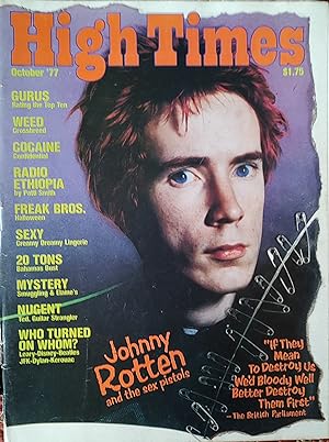 Imagen del vendedor de High Times: the Magazine of High Society: No 26 October 1977 a la venta por Shore Books