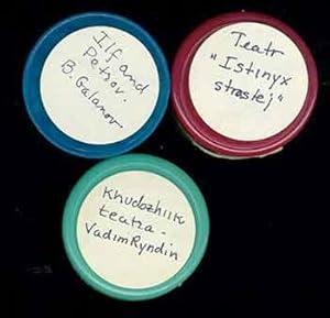 Seller image for Three rolls of microfilm labeled Ilf and Petrov B. Galanov, Khudozhiik Teatra - Vadim Ryndin, and Teatr ?Istinyx Strastej?. for sale by Wittenborn Art Books