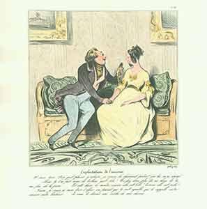  Exploitation de l'amour (Exploitation of love).  from Caricaturana: Robert Macaire Series, 1836-...