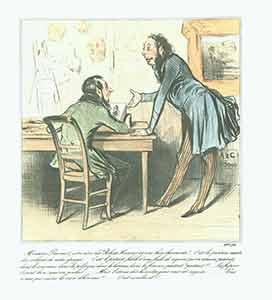 ?Monsieur Daumier, votre serie des Robert Macaire est une chose charmante. -- C'est la peinture e...