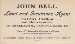 Seller image for John Bell, Land and Insurance Agent, Notary Public and Conveyancer. for sale by Wittenborn Art Books