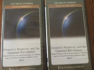 Seller image for Einstein's Relativity and the Quantum Revolution: Modern Physics for Non-Scientists, 2nd Edition, Parts 1&2 (Great Courses #153) for sale by Friends of the Hudson Public Library Ltd